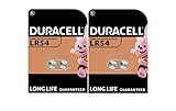 4 x Duracell LR54 LR1130 V10GA 189 191 (2 Blister mit 2 Batterien) 4 Batterien