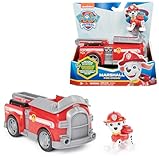 PAW PATROL, Feuerwehr-Auto mit Marshall-Figur (Sustainable Basic Vehicle/Basis Fahrzeug),...