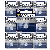 10xVARTA Knopfzelle V10GA / LR54/ LR1130P/ 189