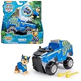 PAW PATROL Jungle Pups - Tiger-Fahrzeug mit Chase-Figur (Basis Fahrzeug), Spielzeug für...