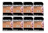 16X Duracell LR54 LR1130 V10GA 189 191 (8 Blister mit 2 Batterien) 16 Batterien