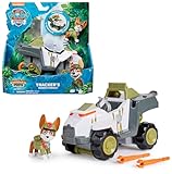 PAW PATROL Jungle Pups - Affen-Fahrzeug mit Tracker-Figur (Basis Fahrzeug), Spielzeug für...